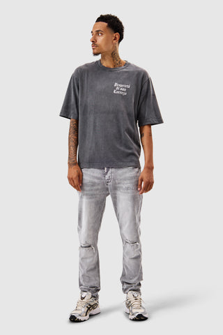 Leone Slim Jean  - Light Grey