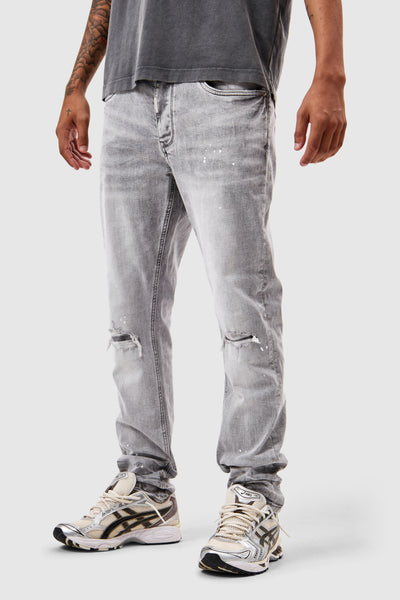 Leone Slim Jean  - Light Grey