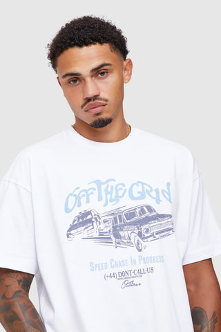 Off The Grid Tee - White