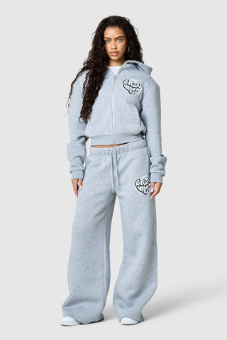 Womens Nova Tracksuit - Grey Marl