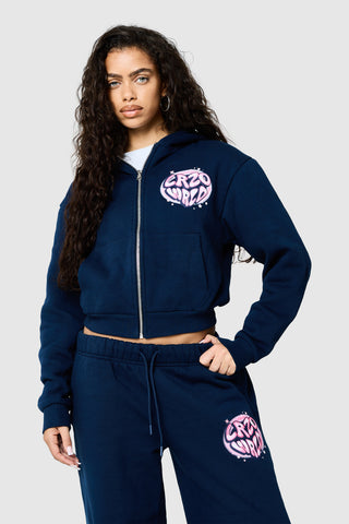 Womens Nova Tracksuit - Ebony Blue