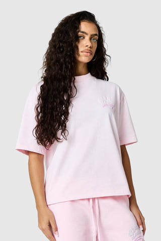 Womens Dream Acdmy Tee - Candy Pink