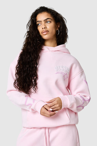 Womens Dream Acdmy Hood - Candy Pink