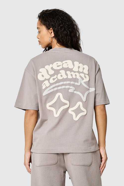 Womens Dream Acdmy Tee - Soft Taupe