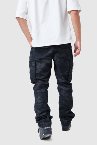 General Camo Cargo Pant - Black/Charcoal
