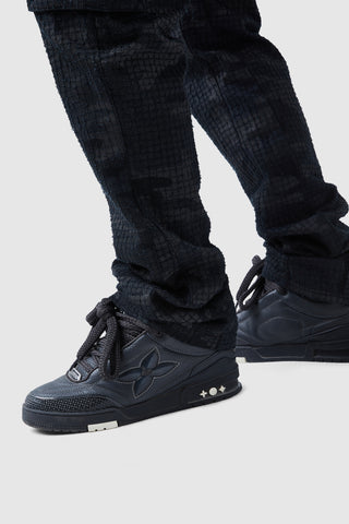 General Camo Cargo Pant - Black/Charcoal