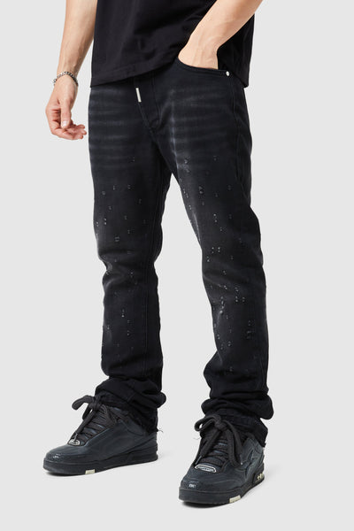 Inferno Flare Jean - Black Stone – Lorenzo