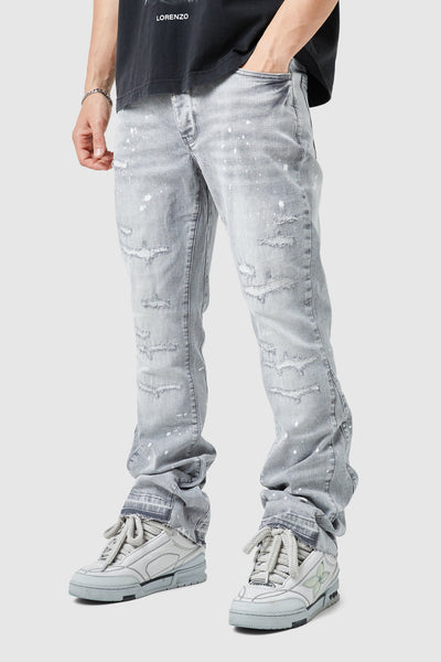 Oasis 2.0 Schlagjeans – Hellgrau