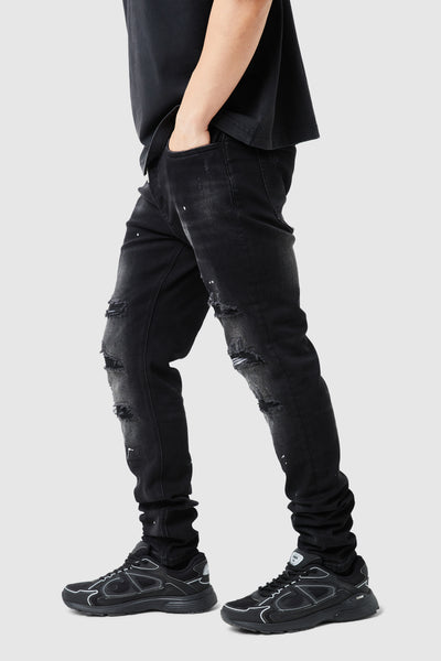 Dillon Slim Jean - Jet Black