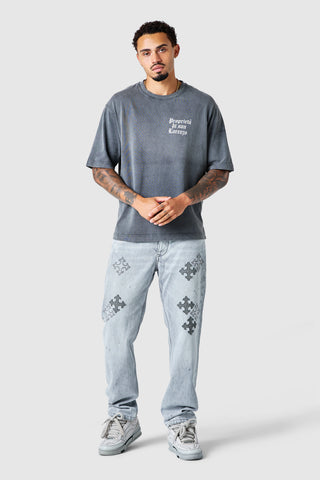 Sandro Relaxed Jean - Light Grey