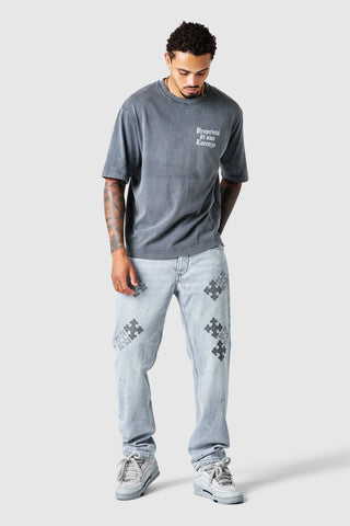 Sandro Relaxed Jean - Light Grey