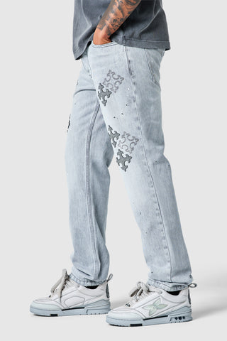 Sandro Relaxed Jean - Light Grey