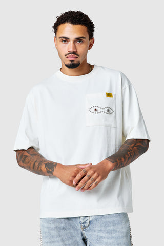 STUD TEE - OFF WHITE