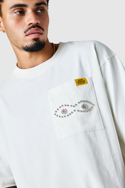 Stud Tee - Off White