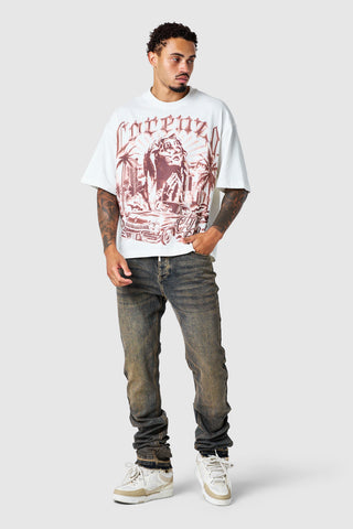Stacked Jean - Heritage Blue