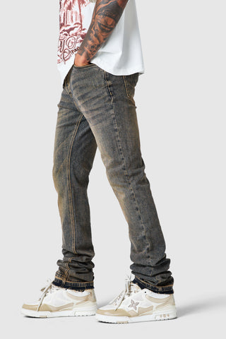 Stacked Jean - Heritage Blue