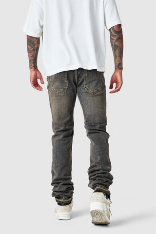 Stacked Jean - Heritage Blue