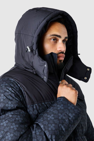 Doudoune Icon AOP - Noir