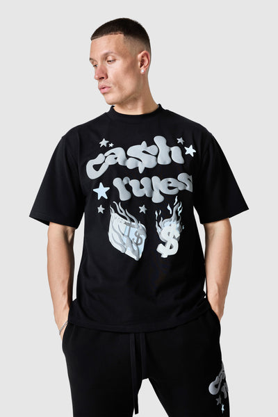 Cash Rules Tee - Black