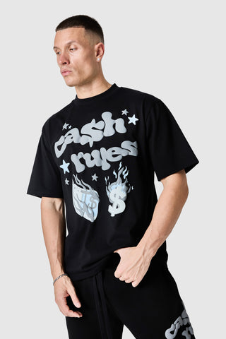 Cash Rules Tee - Black
