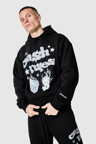 Cash Rules Hood - Black