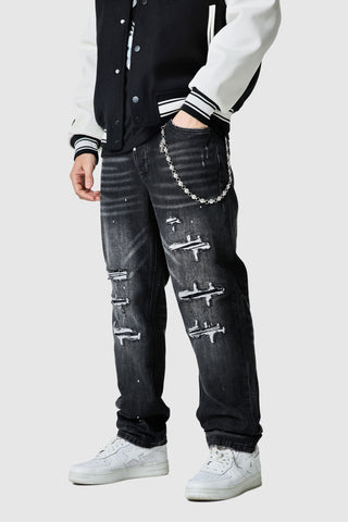Dillon Relaxed Jean - Washed Black