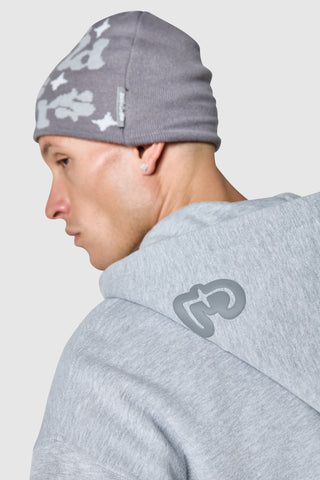 World Is Yours Fz Hood - Grey Marl