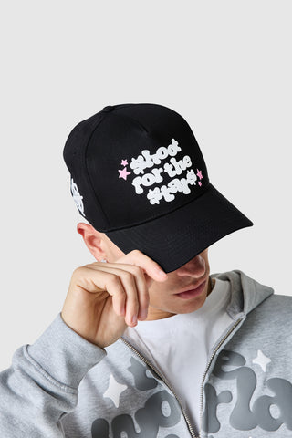 Shoot For The Stars Trucker Cap - Black
