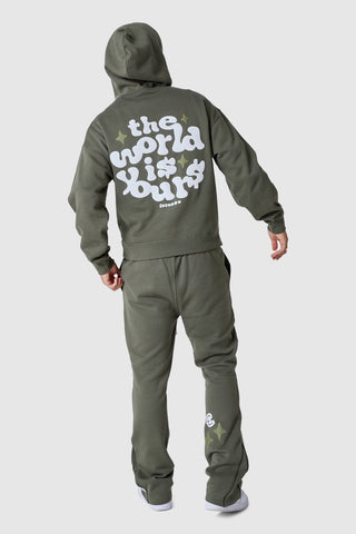 World Is Yours Tracksuit 2.0 - Deep Sage