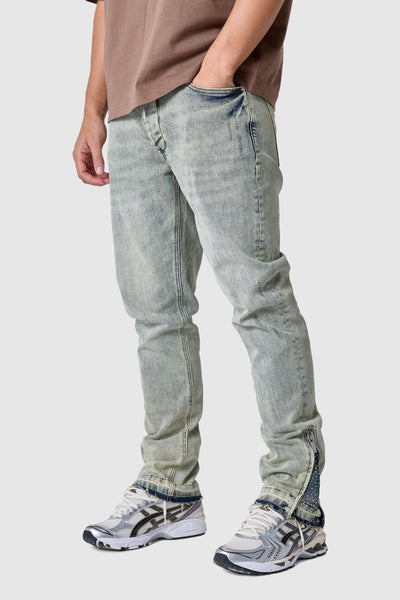 Ovie Slim Jean - Dune Blue
