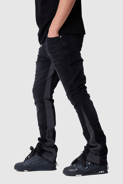 Carlo Flare Jean - Black