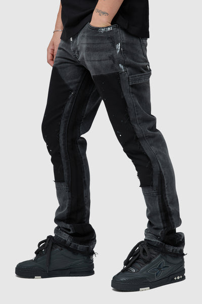 Carp Flare Jean -  Charcoal