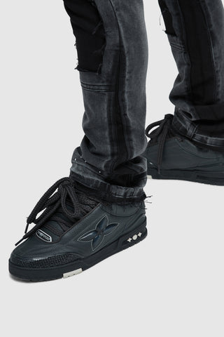 Carp Flare Jean -  Charcoal