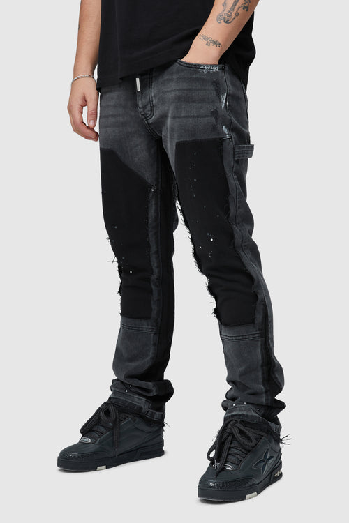Carp Flare Jean -  Charcoal
