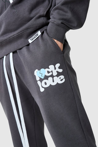 Fxck Love Tracksuit - Volcano Grey