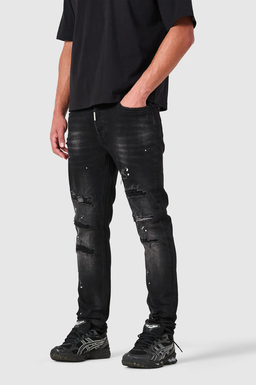 Dillon Slim Jean - Jet Black