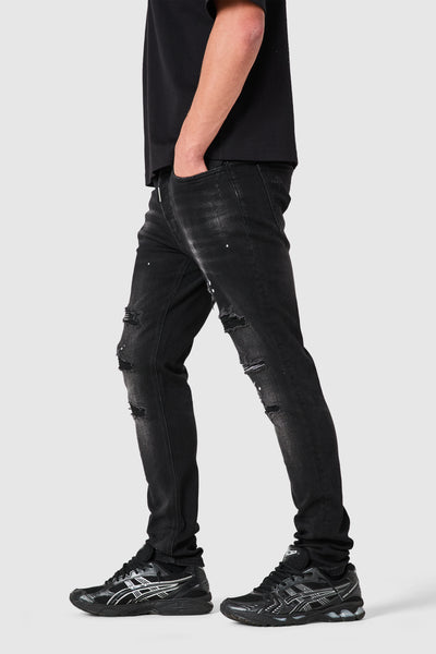 Dillon Slim Jean - Jet Black