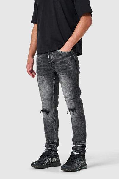 Leone Slim Jean  - Faded Black
