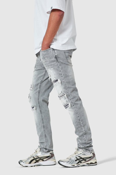 Dillon Slim Jeans – Grau
