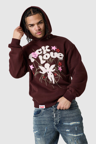 Fxck Love Hood - Rich Cocoa