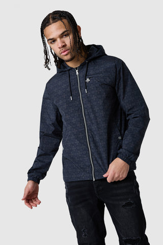 Icon AOP Jacket- Black