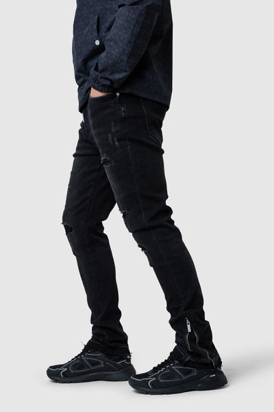 Enzo Slim Jean - Jet Black