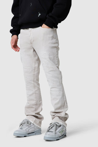 Oasis B Jean - Cream Grey