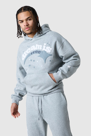 Shooter Hood - Grey Marl