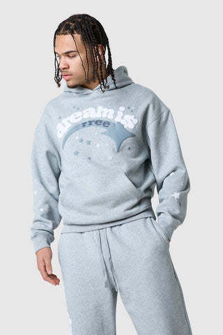 Shooter Hood - Grey Marl