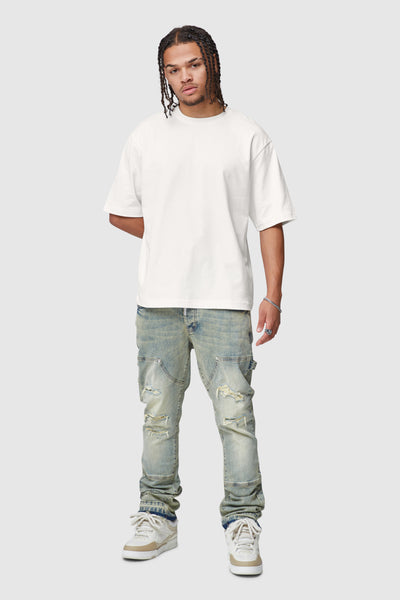 Oversized Basic Tee - Off White