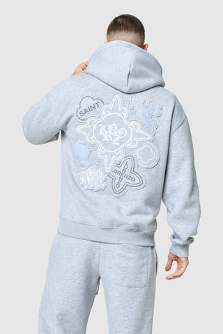 Icon Apex Tracksuit - Grey Marl