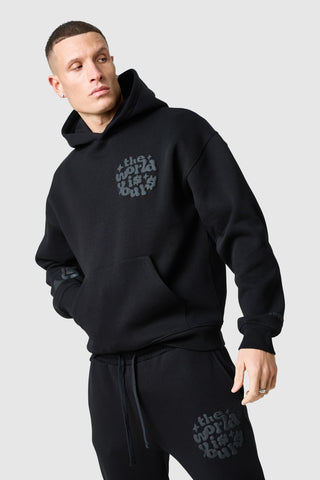 World Is Yours Tracksuit 2.0 - Tonal Black