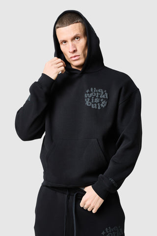 World Is Yours 2.0 Hood - Tonal Black