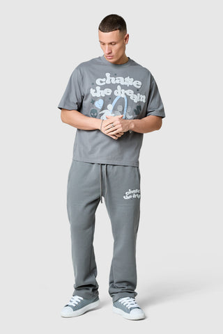 Chase The Dream Tee - Slate Grey